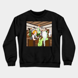 The Drunken Leaf Crewneck Sweatshirt